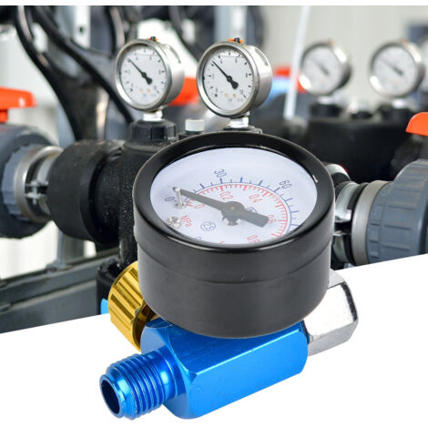 Régulateur de pression pneumatique G1/4 en alliage d'aluminium pour compresseur et outils à air