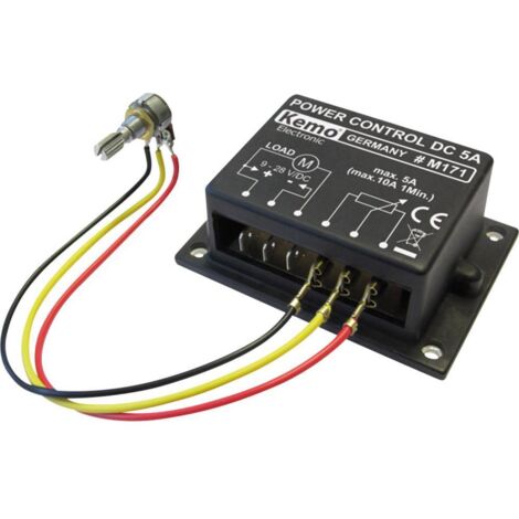 Régulateur de puissance Kemo M171 kit monté 9 V/DC, 12 V/DC, 24 V/DC Q09542