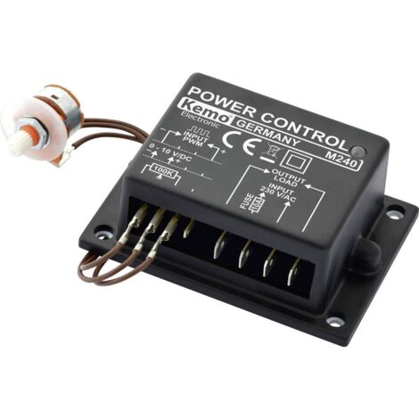 Régulateur de puissance kit monté Kemo M240 230 V/AC 10 A 1 pc(s) Q813772