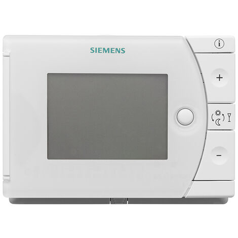 Régulateur de température ambiante avec programme horaire hebdomadaire REV34-XA - SIEMENS