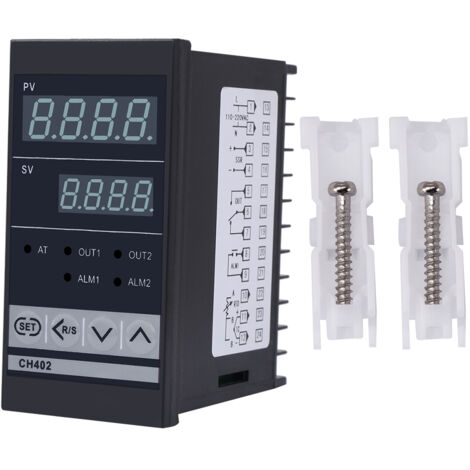 Régulateur de Température Intelligent à Haute Précision Modèle CH402 avec Algorithme PID et Commande Relay pour TC/RTD