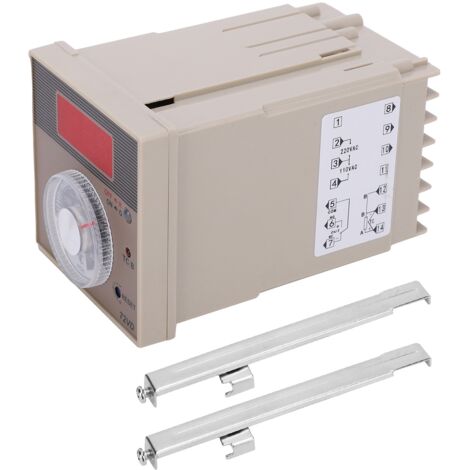 Régulateur de température numérique BERM BEM-72VD 220V avec affichage digital et thermostat précis
