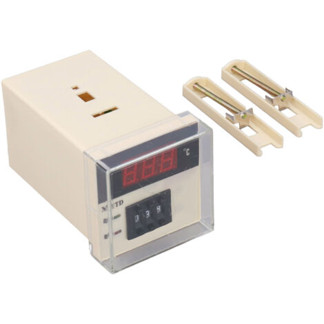 Régulateur de température numérique XMTD‑2001 LCD 0‑399℃ 220V avec affichage clair