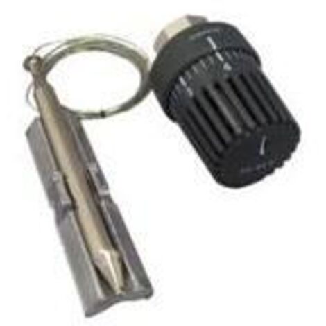 Régulateur de température OV avec capteur de montage + douille de conduction thermique 40-70 degrés