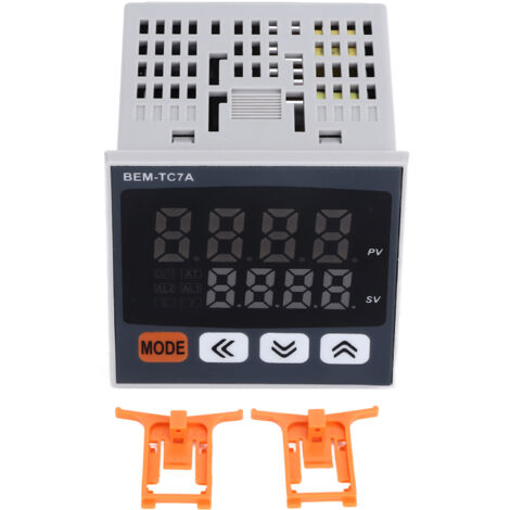 Régulateur de Température PID 72x72mm Thermostat Intelligent Affichage Numérique AC 100‑240V