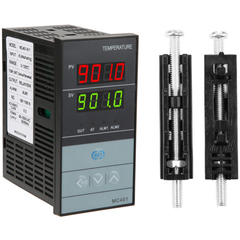 Régulateur de température PID numérique avec sortie relais SSR - Thermostat précis