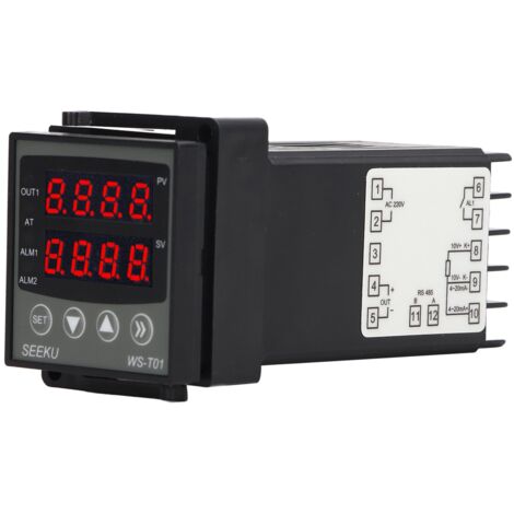 Régulateur de Température PID Numérique Boîtier ABS Contrôle Intelligent DC 24V