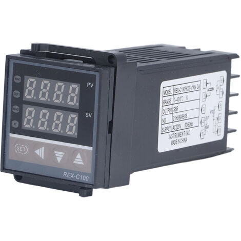 Régulateur de température PID Relais à semi-conducteurs Capteur de température Thermocouple Thermostat numérique