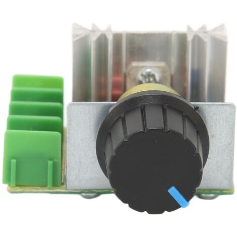 Régulateur de Tension 220V 2000W, Variateur de Vitesse et Intensité Lumineuse, Carte de Contrôle Réglable