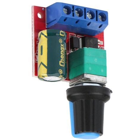 Régulateur de tension 5V-28V 5A PWM pour contrôleur de vitesse de moteur à courant continu et variateur de lumière LED