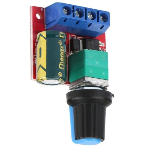 Régulateur de tension 5V-28V 5A PWM pour contrôleur de vitesse de moteur à courant continu et variateur de lumière LED
