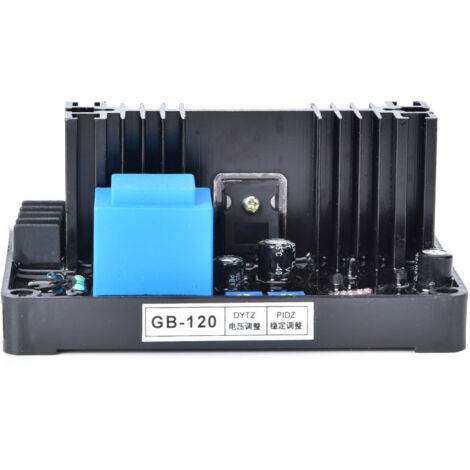 Régulateur de Tension Automatique AVR 15A GB-120 pour Générateur Triphasé 380/400VAC avec Balais de Charbon