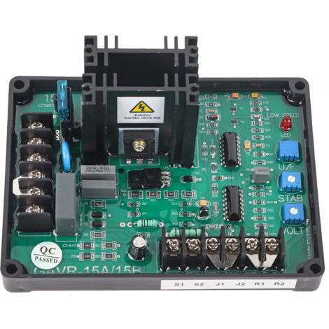 Régulateur de Tension Automatique GAVR‑15A 170‑265V AC pour Groupe Électrogène