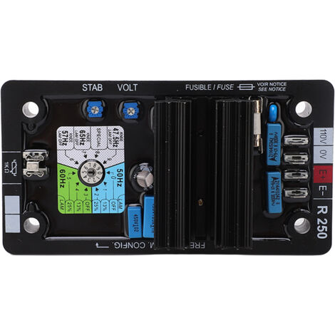 Régulateur de Tension AVR Monophasé 2 Fils pour Générateur SHUNT 85‑139V