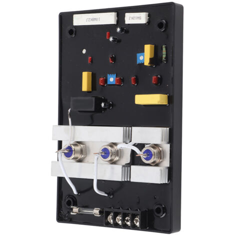 Régulateur de tension AVR monophasé pour générateur diesel sans balais, 2 fils