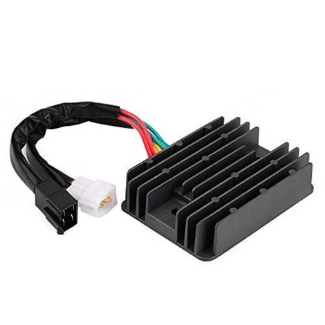 Régulateur de Tension de Redresseur,Régulateur de Tension de Moto 4 Fils 4 Broches 12V Stabilisateur de Tension Pour Ducati Monster 600 620 695 696 750 796 800 900 1000 1999 2000 2001 regulateur redr