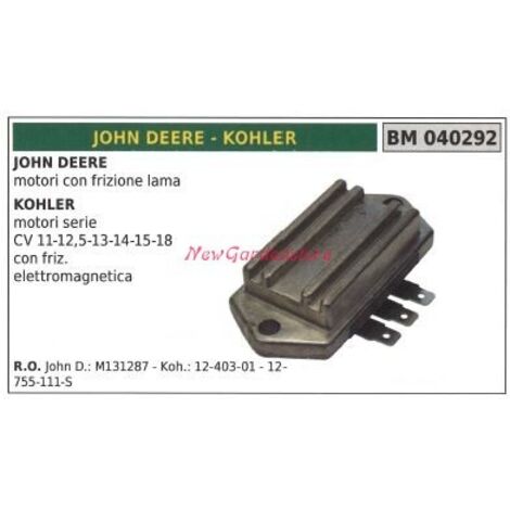 Régulateur de tension KOHLER moteur embrayage lame CV11 040292
