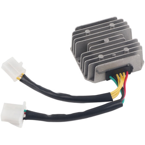 Régulateur de tension redresseur 6 fils pour moteurs GY6 125cc et 150cc