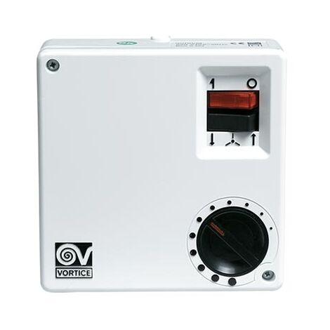 main image of "Régulateur de vitesse box pour ventilateurs plafonniers sans lumière Vortice SCNR5 - sku 12955"