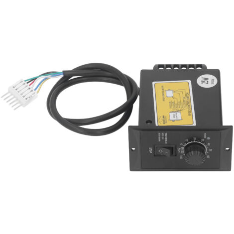 Régulateur de Vitesse Moteur 220V 25W, Variateur de Vitesse Ajustable pour Machines Équipements