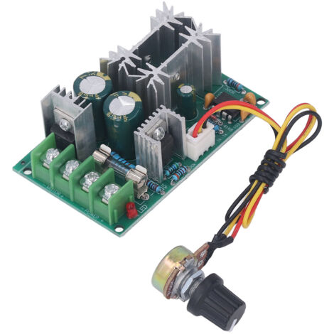 Régulateur de Vitesse PWM 20A pour Moteur 12-48V DC - Contrôleur Puissant avec Affichage LED