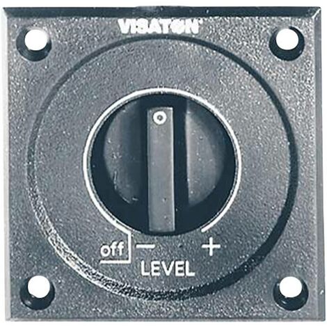 Régulateur de volume sonore à encastrer Mono Visaton LC 57 20 W