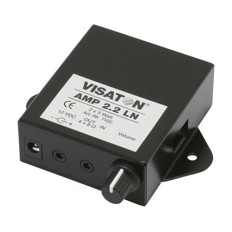 RÉGULATEUR DE VOLUME SONORE STÉRÉO VISATON AMP 2.2 LN 6 W 7102