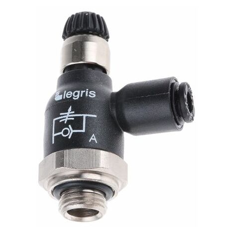 Régulateur d'échappement Legris 7 060, G 1/8 Mâle ( Prix pour 1 )