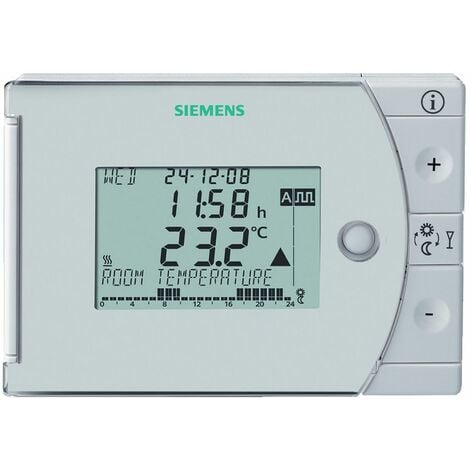 Régulateur de température ambiante avec programme horaire journalier REV13-XA - SIEMENS - SIEMENS