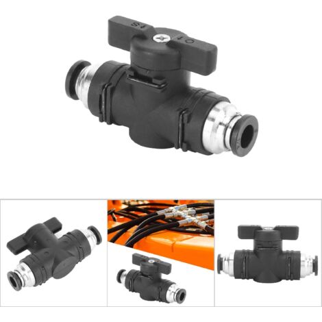 Régulateur manuel pneumatique à double raccord rapide - Valve de contrôle pour outils (BUC-06)