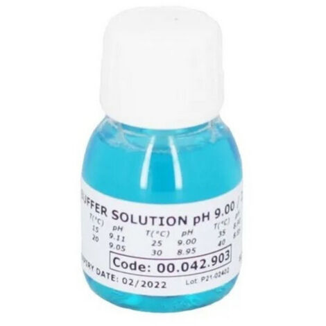 Régulateur de pH de piscine – Solution tampon 65 ml – pH 9 pour équilibre optimal – Compatible avec régulateurs AstralPool - PH 9 DE