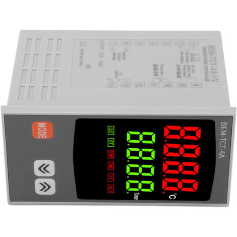 Régulateur PID Industriel avec Affichage Numérique LED 100‑240V AC pour Processus de Contrôle