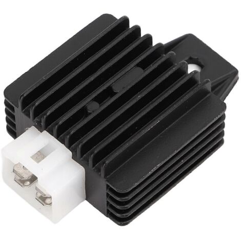 Régulateur Redresseur de Tension 12V 4 Broches, Remplacement pour ATV 90cc 110cc 125cc 140cc 200cc, Pièce de Rechange Moto Quad