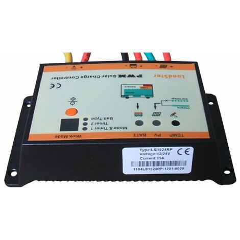 Régulateur solaire 10A 12V / 24V waterproof