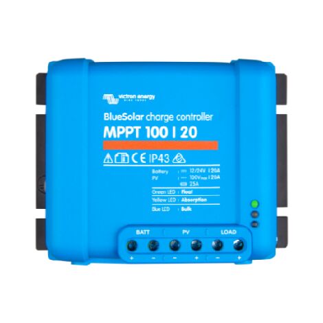 Régulateur solaire Bluesolar 100V / 20A MPPT 100/20 jusqu à 48V