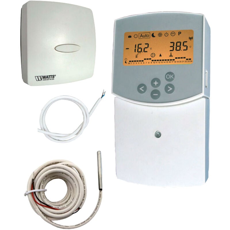 Régulation climatic control h&c filaire Watts