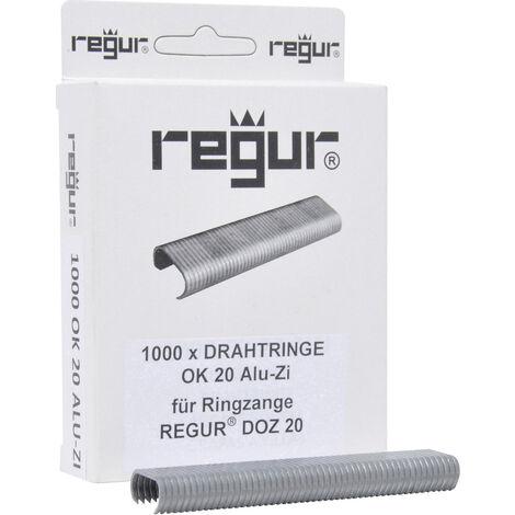 Regur 60715 Drahtringe  1000 St. Abmessungen (L x B) 10 mm x 90 mm