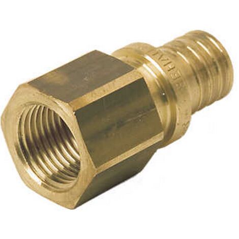 Rehau 137643-001 - Racor recto hembra 20x1,9-Rp1/2 en latón