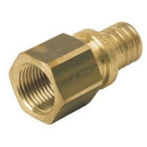 Rehau 137653-001 - Racor recto hembra diámetro 20x1,9-Rp3/4 en latón
