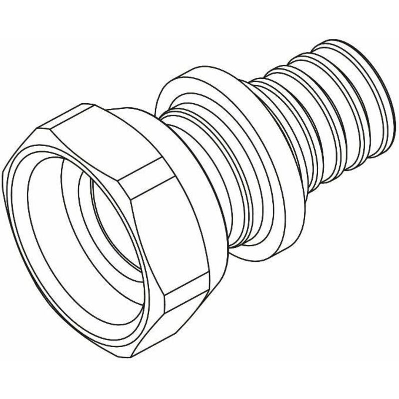 Rehau 139312-001 - Accoppiatore ridotto 20x1,9-16x1,5 in