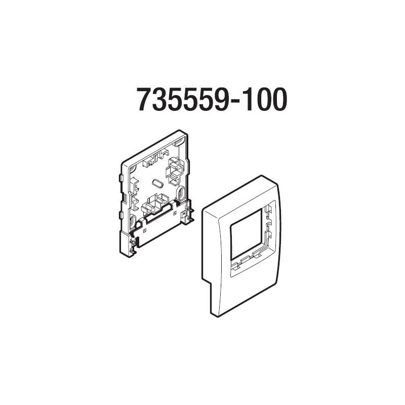 Rehau - 735559-100 ms 22/30X10 cover - Legrand surface-mounted equipment