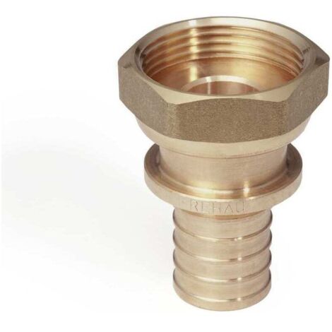 Rehau Übergang Rautitan RXplus, 63mm x G 2 3/8", stabil, Rotguss