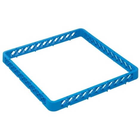 Réhausse de Casier de Lavage universel 500 x 500 x 45mm - Bleu - Matériel CHR Pro