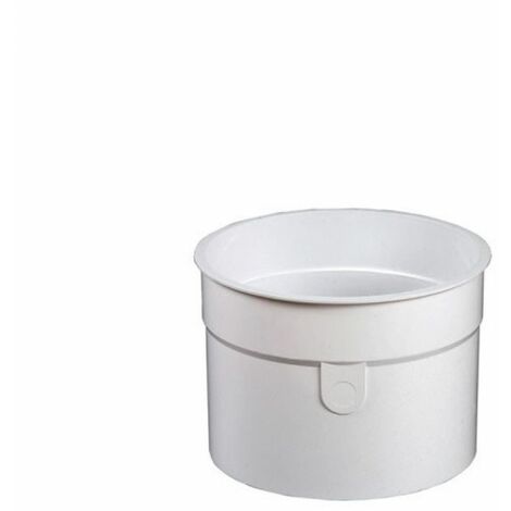 Réhausse de skimmer pour piscine – Compatible avec Hayward Cofies – Plastique dur blanc – Diamètre extérieur 211 mm – Hauteur 150 mm