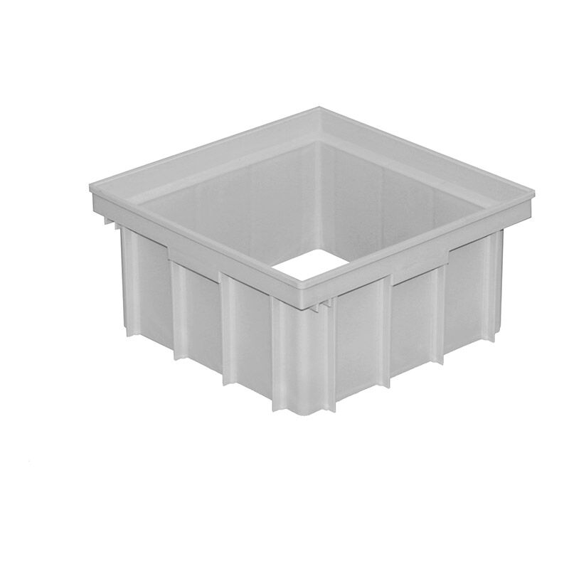 First Plast - Réhausse polypropylène pour regard 250 x 250 mm - Hauteur 119 mm