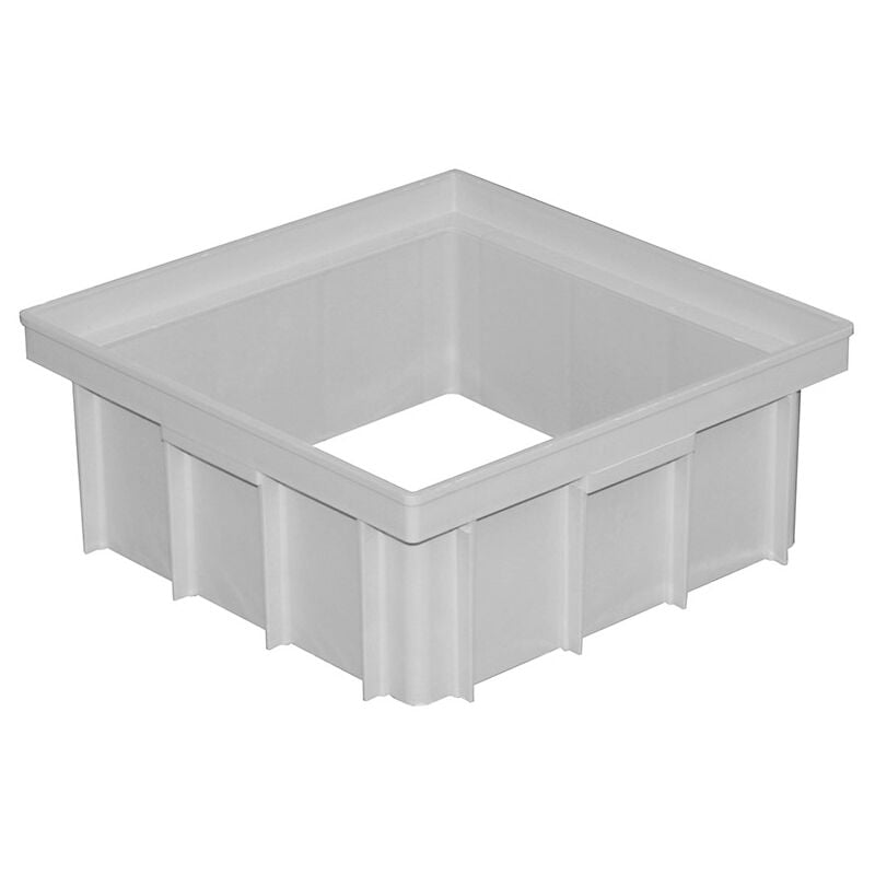 First Plast - Réhausse polypropylène pour regard 300 x 300 mm - Hauteur 122 mm