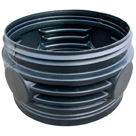 Réhausse pour fosse toutes eaux Ø400 – Hauteur 200mm – Adaptable sur trous d'homme 400mm – Installation facile par vissage