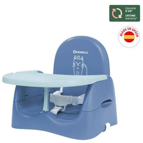 Rehausseur Badabulle  de chaise Chat - Pliage Compact - Universel - De 6 a 36 mois
