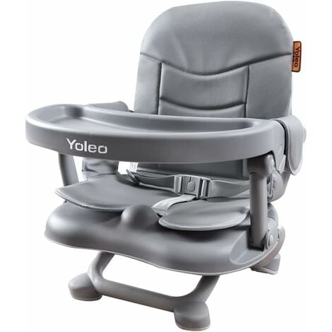 Réhausseur de chaise gris Baby top de 6 mois à 15 kg THERMOBABY : le  réhausseur de chaise à Prix Carrefour