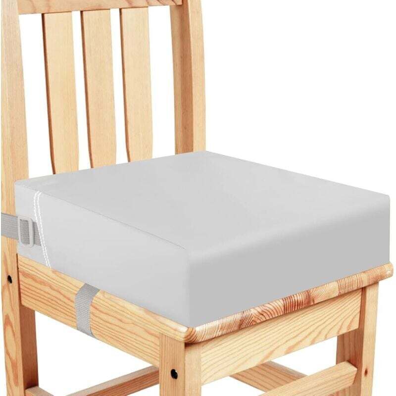 Rehausseur Chaise Enfant, PU Imperméable à l'eau Fort Support Portable Chaise Surélevée, Adapté pour les Repas des Jeunes Enfants, Coussin de Chaise